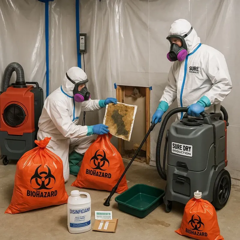 Contaminated Water Handling Protocols process in Mineral Wells, WV